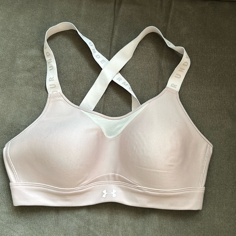 Worn once! Under Armour sports bra